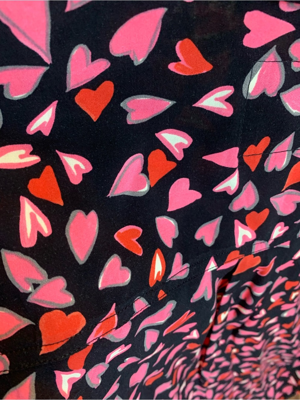 LAST CALL - Rails Heart Button Down Shirt - Picture 4 of 4